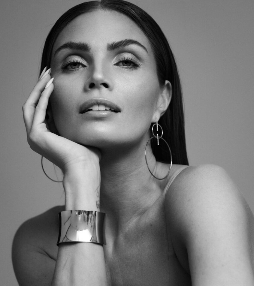 Topmodel Kim Feenstra. Fotograaf: Romy Treebusch