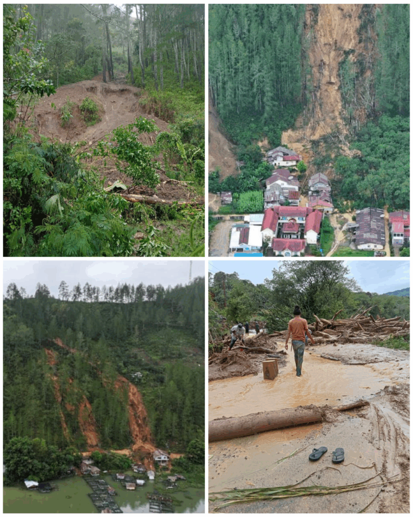 Landslide and flood november 2025